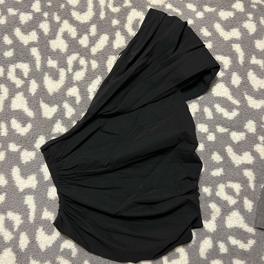 Zara one shoulder blouse